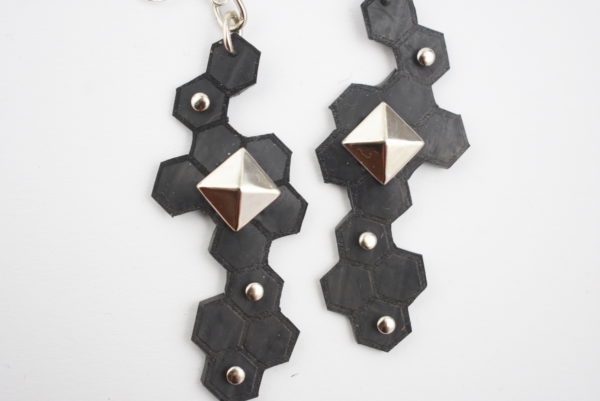 Hexagon Earrings - Image 2