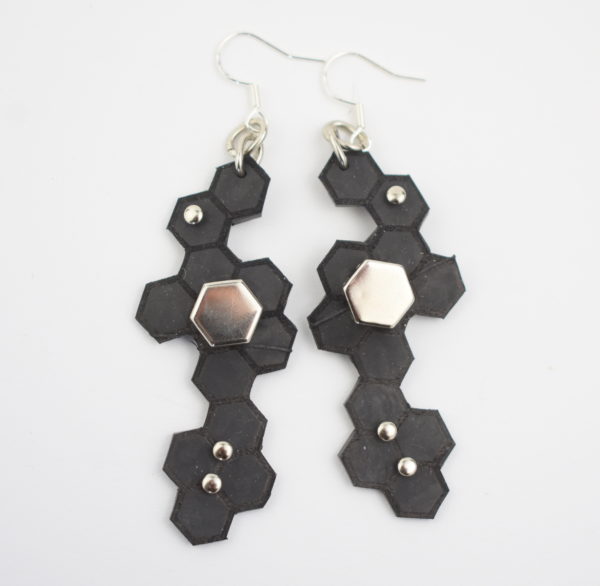 Hexagon Earrings