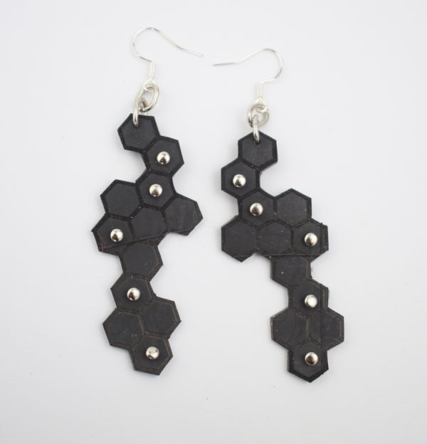 Hexagon Earrings - Image 5