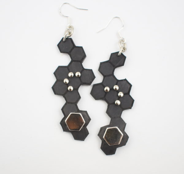 Hexagon Earrings - Image 7