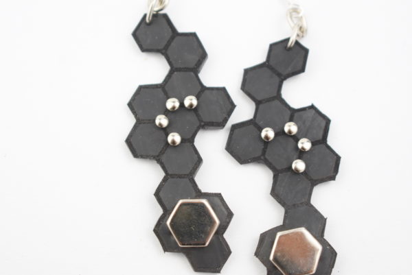 Hexagon Earrings - Image 8