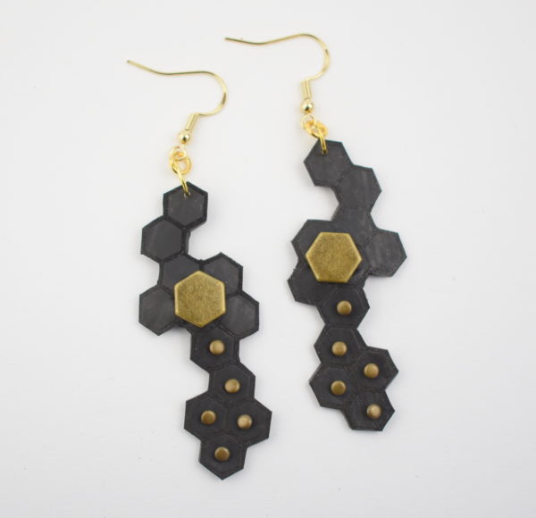 Hexagon Earrings - Image 17