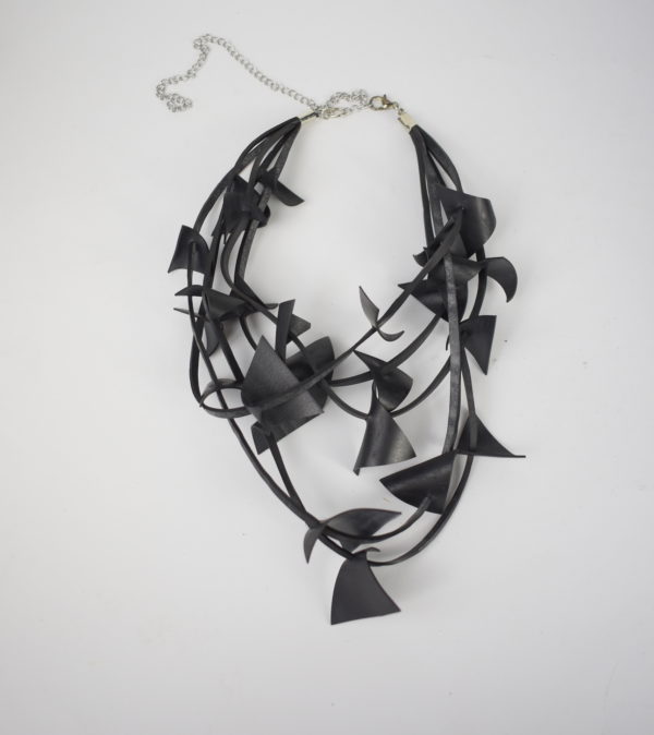 Triangle on Wire Necklace