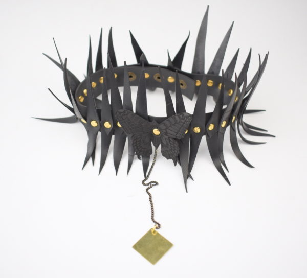 Innertube Gothic BerlinWinter Choker Butterfly - Image 3
