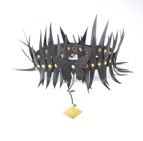 Innertube Gothic BerlinWinter Choker Butterfly - Image 4
