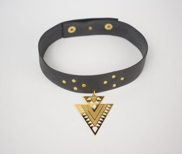 Golden Triangle Choker