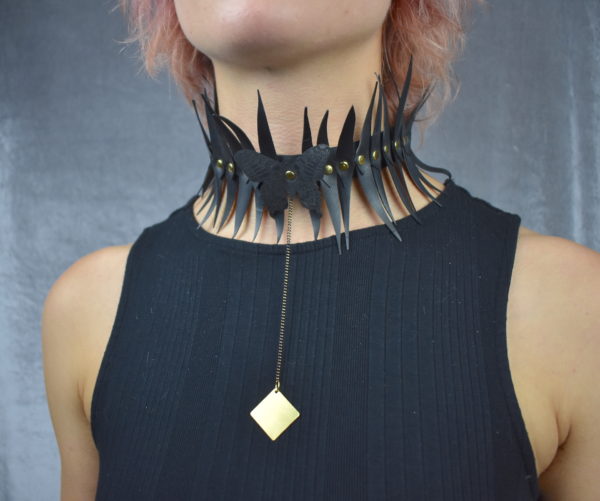 Innertube Gothic BerlinWinter Choker Butterfly - Image 5