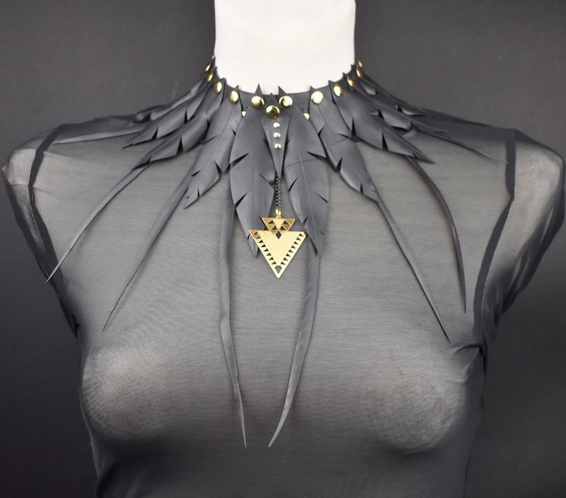 Prince Feather Choker